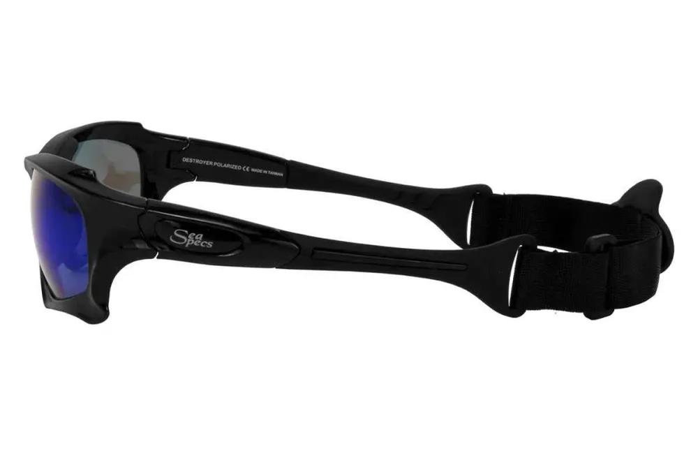 SeaSpecs Destroyer vannsportbriller - polariserte briller kite og surf - Rask levering