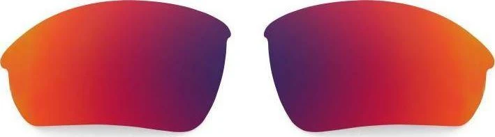 Brilleglass Grå Med Svart-rødt Speil, UV400, Antidugg – Accent Crest