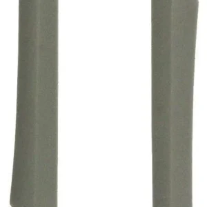 Brillestenger 7,6cm myk gummi grå, reserve til briller – Accent Jackal