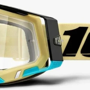 Crossbriller Moto Med 45mm Silikonstropp Og Lexan-glas – 100% Racecraft 2 Airblast