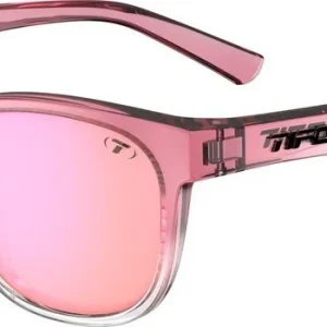 Solbriller Crystal Pink Fade Med Rosa Speilglass – TIFOSI SWANK 2025