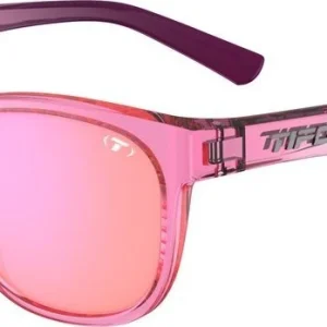 Solbriller dame med rosa speilglass, Lavender Blush sportsbriller TIFOSI Swank
