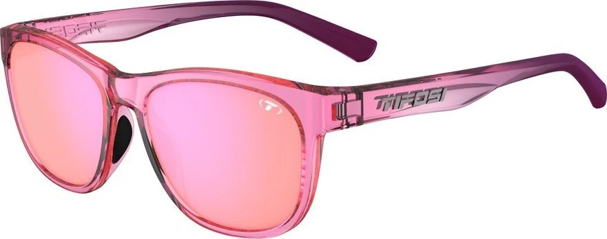 Solbriller dame med rosa speilglass, Lavender Blush sportsbriller TIFOSI Swank