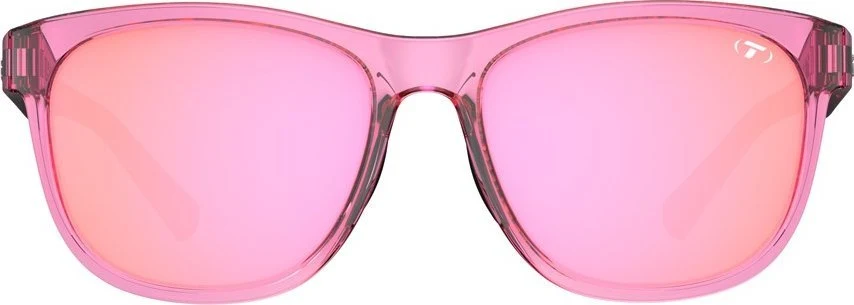 Solbriller dame med rosa speilglass, Lavender Blush sportsbriller TIFOSI Swank