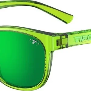 Solbriller Grønt Speilglass 23g, UVA/UVB-beskyttelse TIFOSI SWANK Hyper Lime