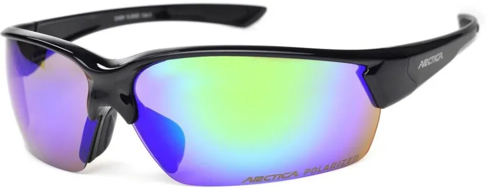 Solbriller Polariserte Sport Svarte, UV400 Kat. 3 – Arctica 200D – S-200D