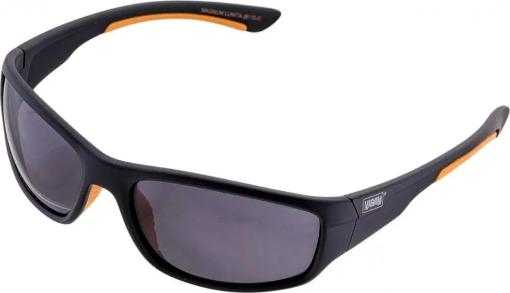 Solbriller Sport Lette UV400 35x49x55cm Magnum Lunita Svart/oransje