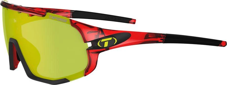 Sportsbriller Med 3 Utskiftbare Linser 37g TIFOSI Sledge Clarion Crystal Red