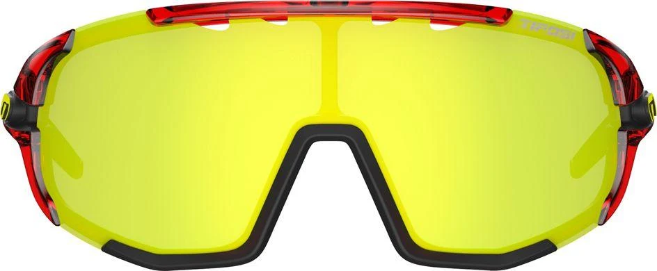 Sportsbriller Med 3 Utskiftbare Linser 37g TIFOSI Sledge Clarion Crystal Red