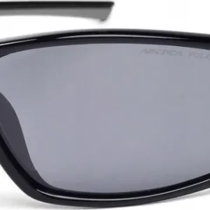 Sportsbriller svarte aktiv bruk, unisex 322W Arctica S-322