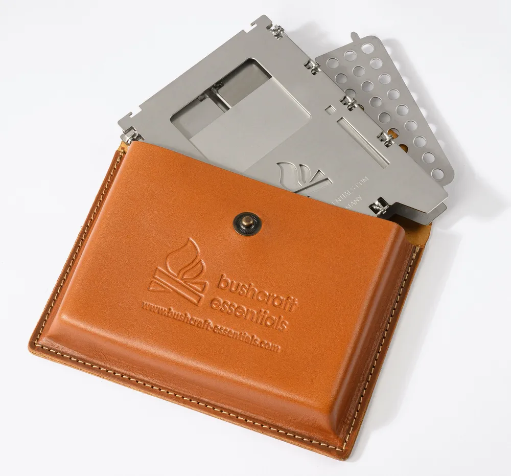 Lær Etui til Bushbox LF - Bushcraft Essentials