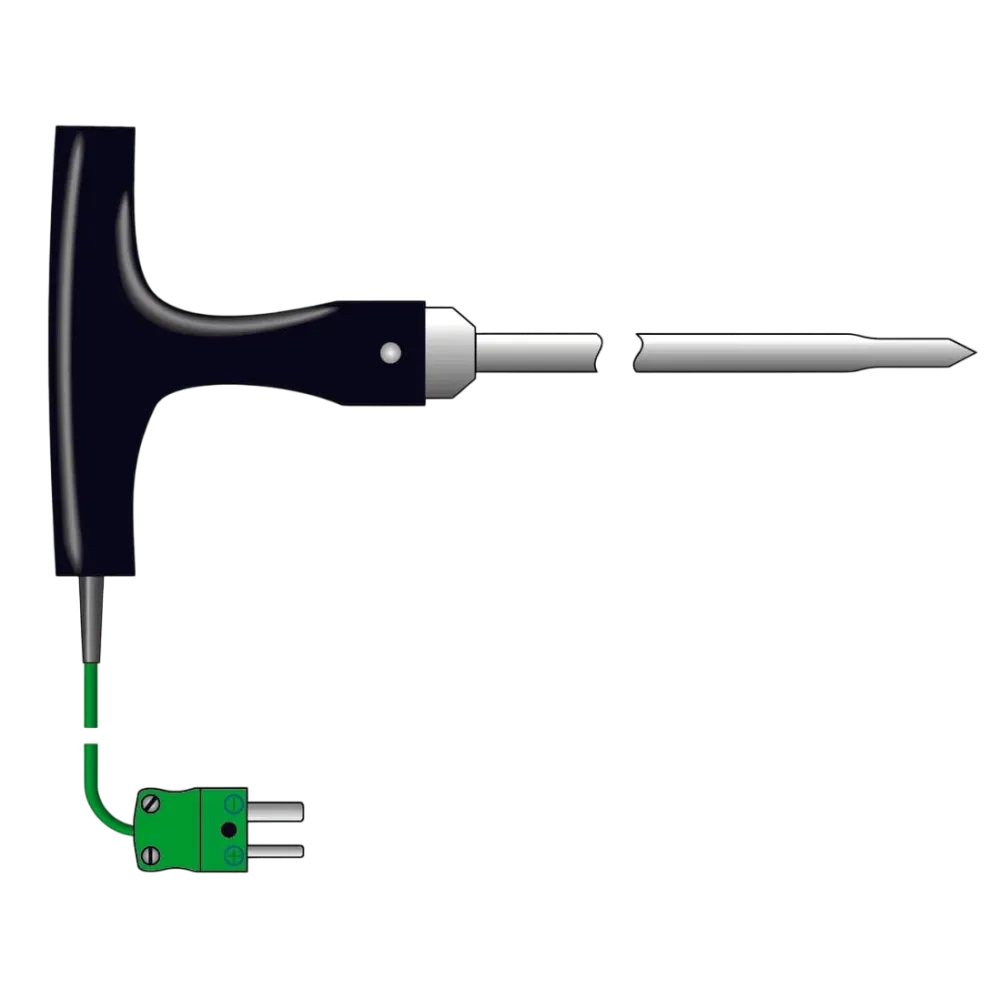 T -formet temperatursond