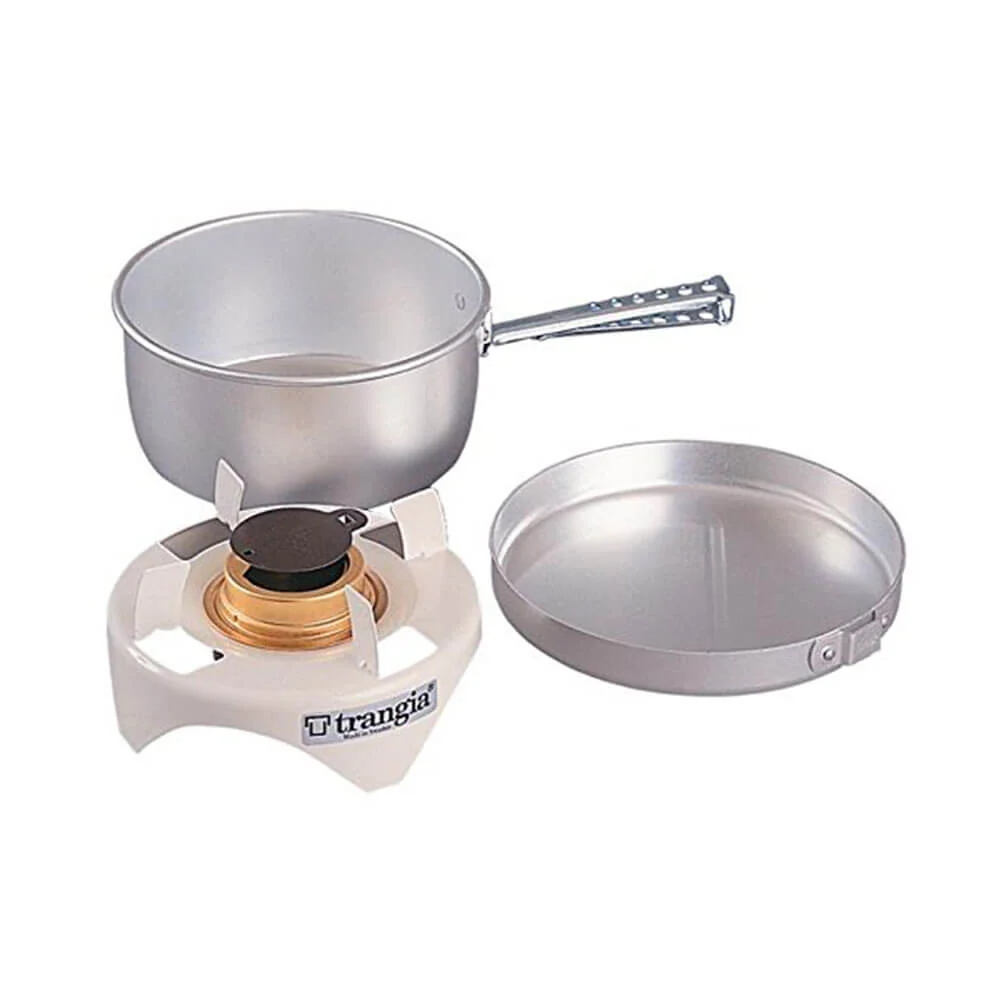 Åpen Spirit Stove Cookset (messingbrenner m/ stativ)
