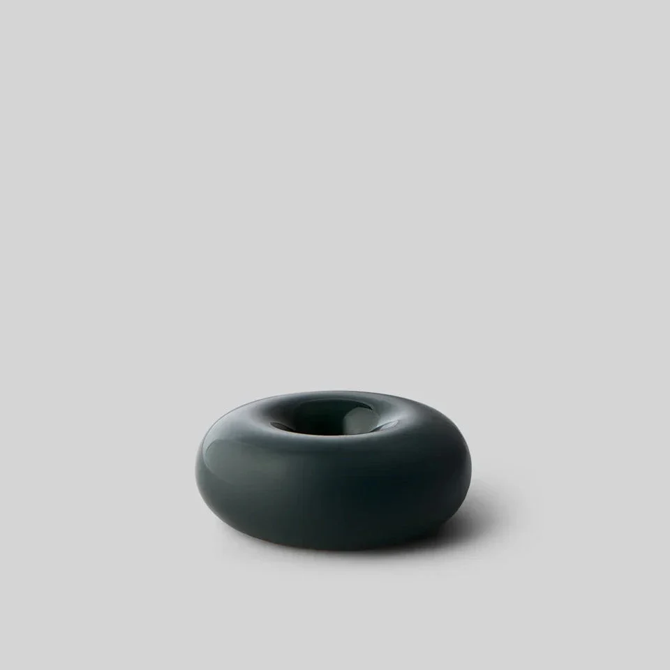 BOB Candle Holder Small Dark Green