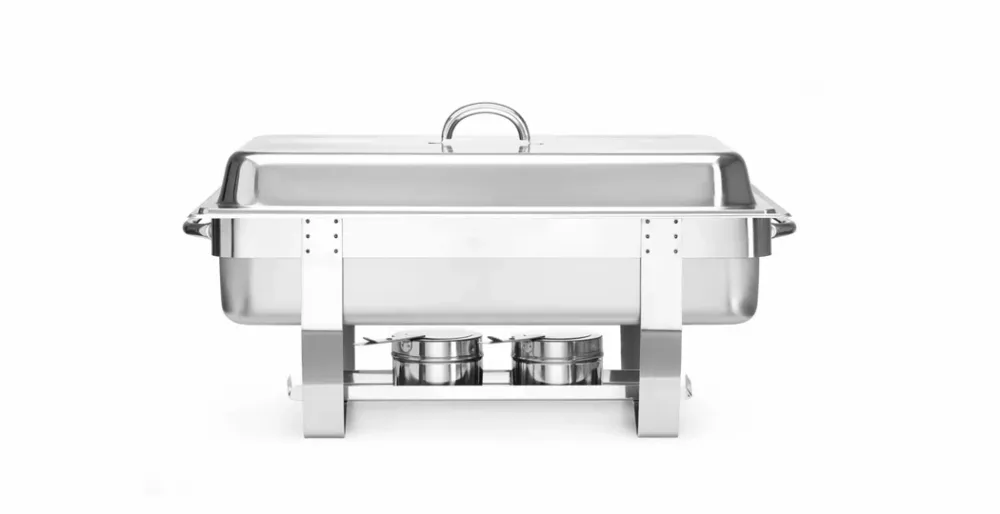 Chafing dish sett Fiora Kjøkken serien med 5 ekstra GN kantiner
