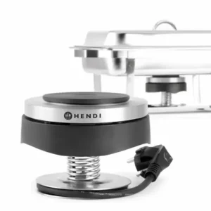 Chafing dish varmer - V230/W500, Ø130x(h)125mm