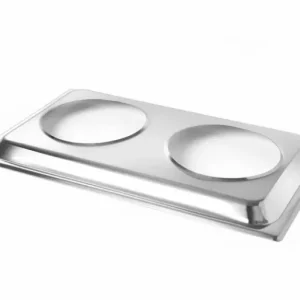 Conversion 2 bain-marie pans GN1/1, 530x325x(h)30mm