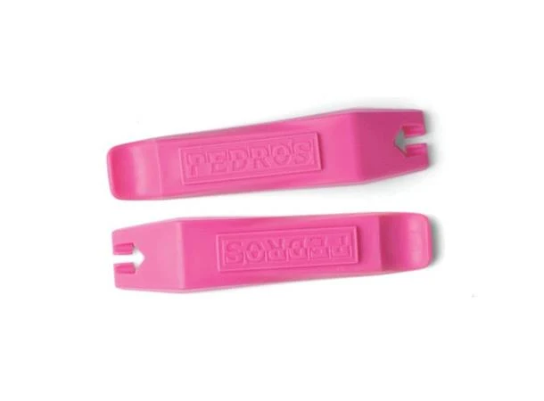Pedro's Tire Levers Dekkspaker 2 stk, Rosa, Plast