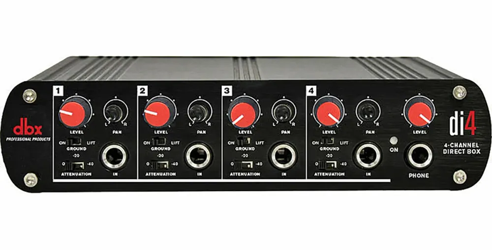 dbx DI4 4-kanals DI Boks, Linjemikser