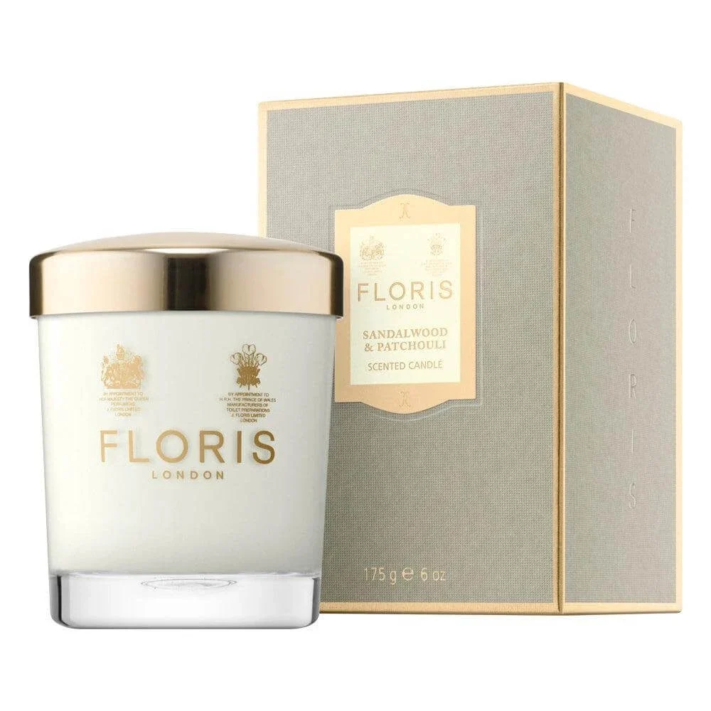 Floris Sandeltræ & Patchouli Duftlys