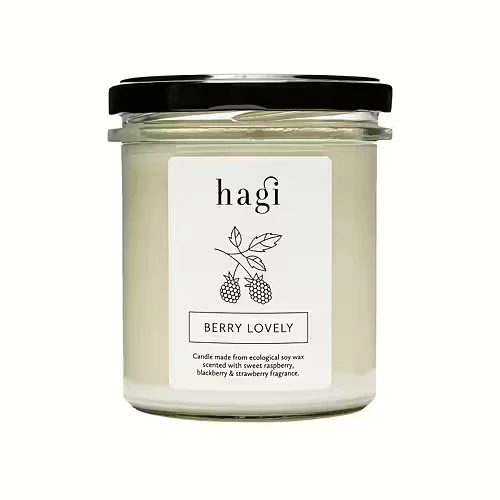 Hagi Soy Wax Candle Berry Lovely 230g