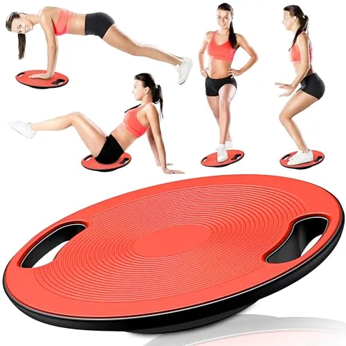 Balansebrett 40cm Med Håndtak 150kg ABS Rød – Retoo SR323