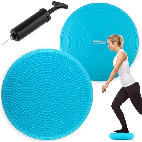 Balansepute 33cm Med Akupressur Og Pigger, Turkis Neo-Sport NS-958