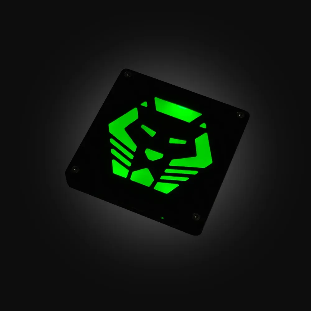 RovyVon Glowing Velcro Logo Patch, 1212CF