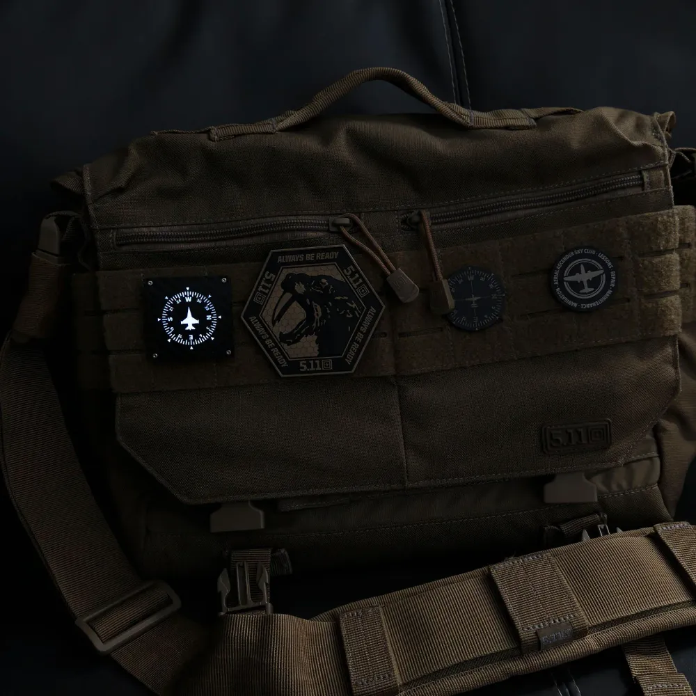 RovyVon Glowing Velcro Logo Patch, 1221CF