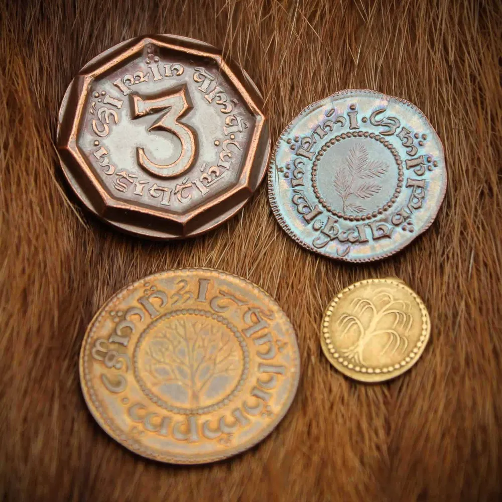 Shire Post Mint Hobbit Set #1 - Shire Set Four Coins