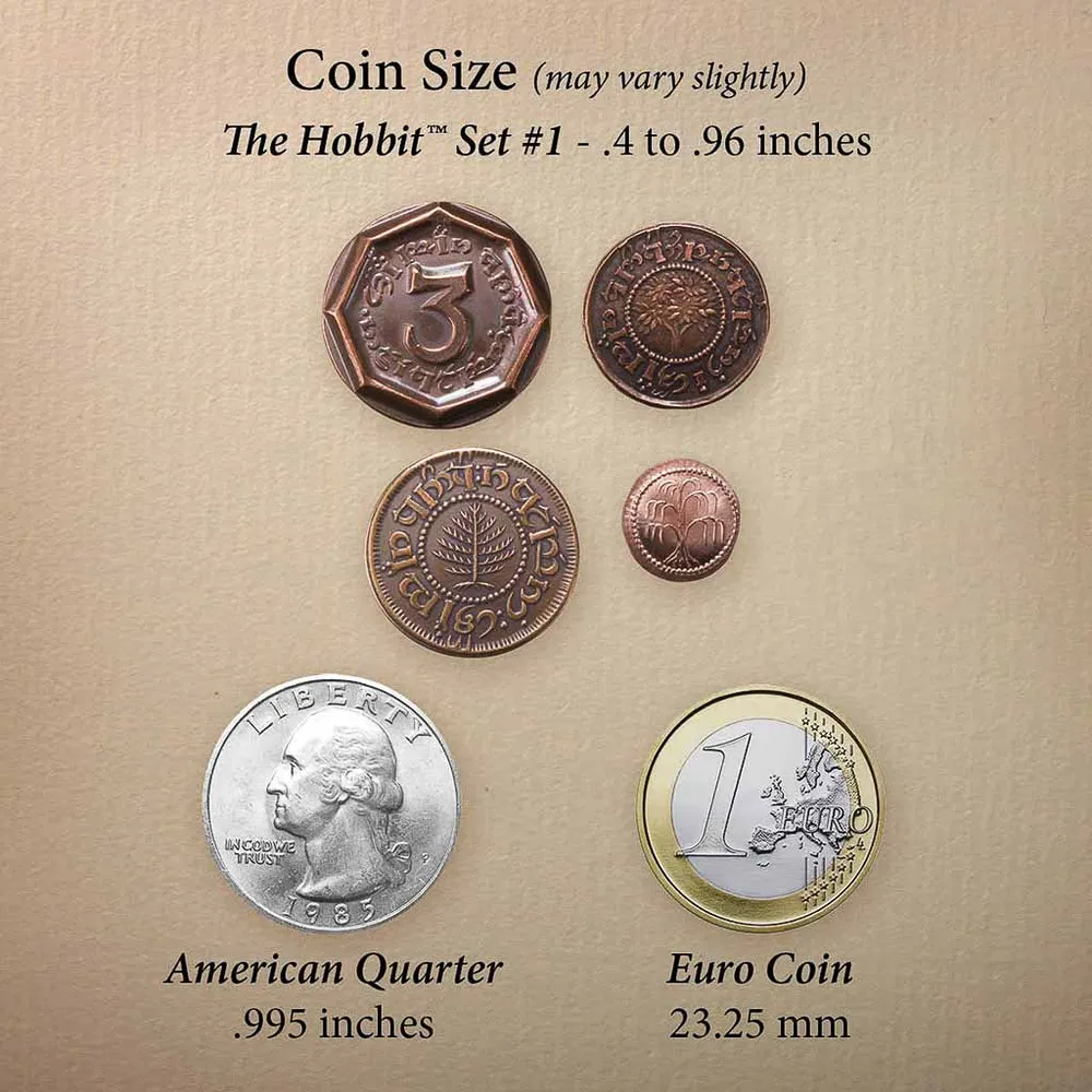 Shire Post Mint Hobbit Set #1 - Shire Set Four Coins