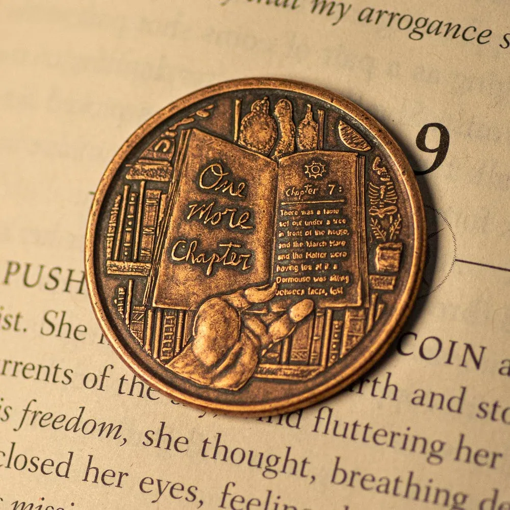 Shire Post Mint One More Chapter / Go to Bed Copper Decision Maker Coin