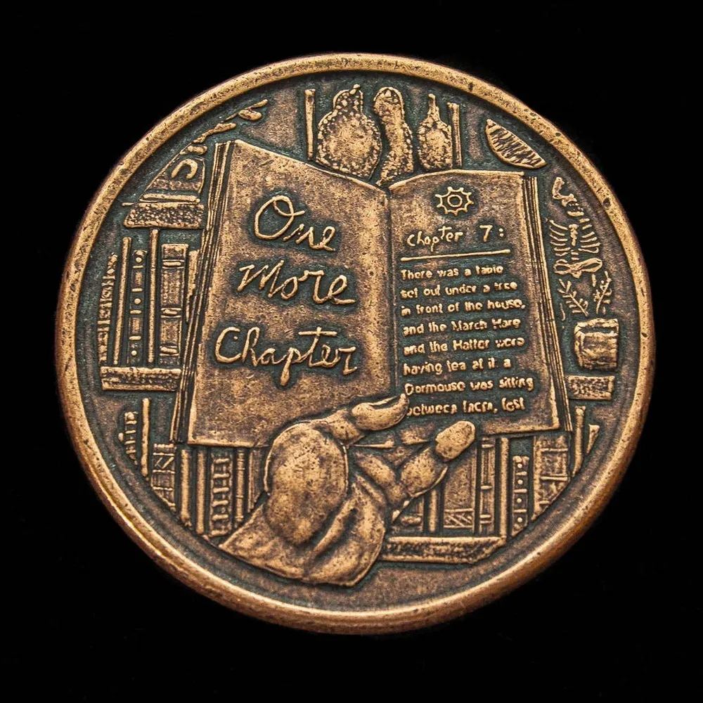 Shire Post Mint One More Chapter / Go to Bed Copper Decision Maker Coin