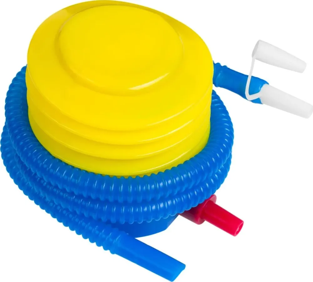 Balanseball 46cm med strikk og pumpe, hjemmetrening – Rebel Active