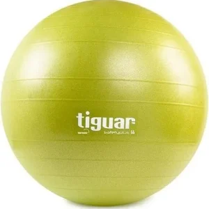 Treningsball 55cm Anti-Burst Safety Plus, Olivengrønn – Tiguar
