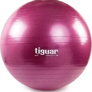 Treningsball 65cm Med Sikkerhetsfunksjon, Lilla – Tiguar Safety Plus