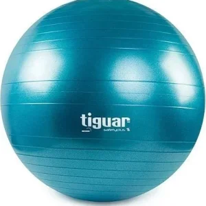 Treningsball 75cm Anti-Burst Safety Plus, blå hjemmetrening – Tiguar