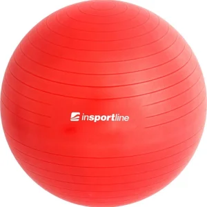 Treningsball 75cm Med Antiskli, 600kg Belastning, Rød – InSPORTline Top Ball 3911-2