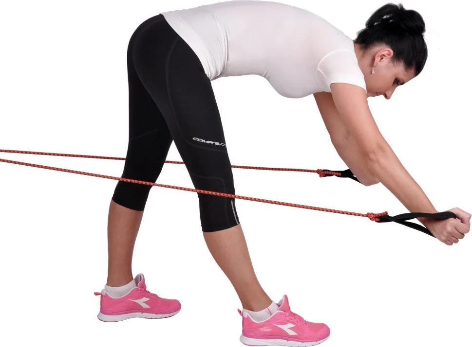 Treningsstrikk Liten Motstand 200cm Rød – InSPORTline Powerband