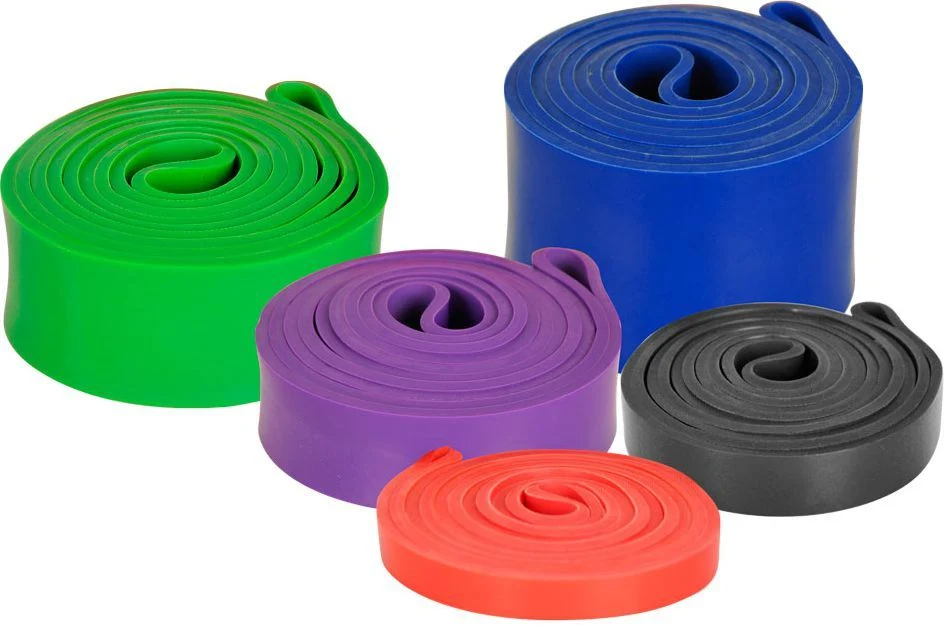 Treningsstrikk Medium Motstand 18–53kg 102cm Lilla 36x30x10cm InSPORTline Powerband