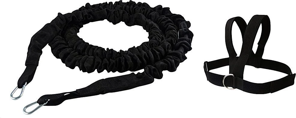 Treningsstrikk Medium Motstand 300cm Svart – InSPORTline Powerband