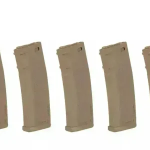 SA - M4/M16 - 5pakk - 380skudds Hi-Cap Magasin - Tan