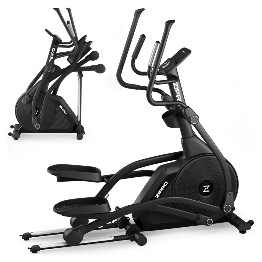 Ellipsemaskin Crosstrainer Elektrisk-magnetisk, Sammenleggbar 172x65x168cm Zipro Mission