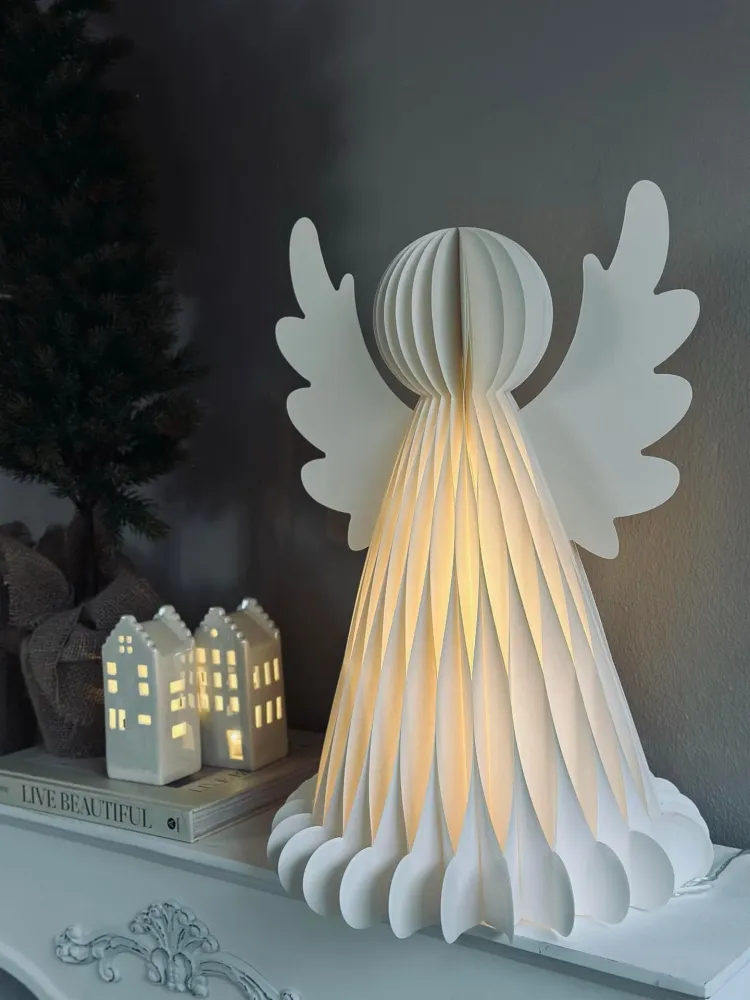 Engler med LED-lys - 50 cm