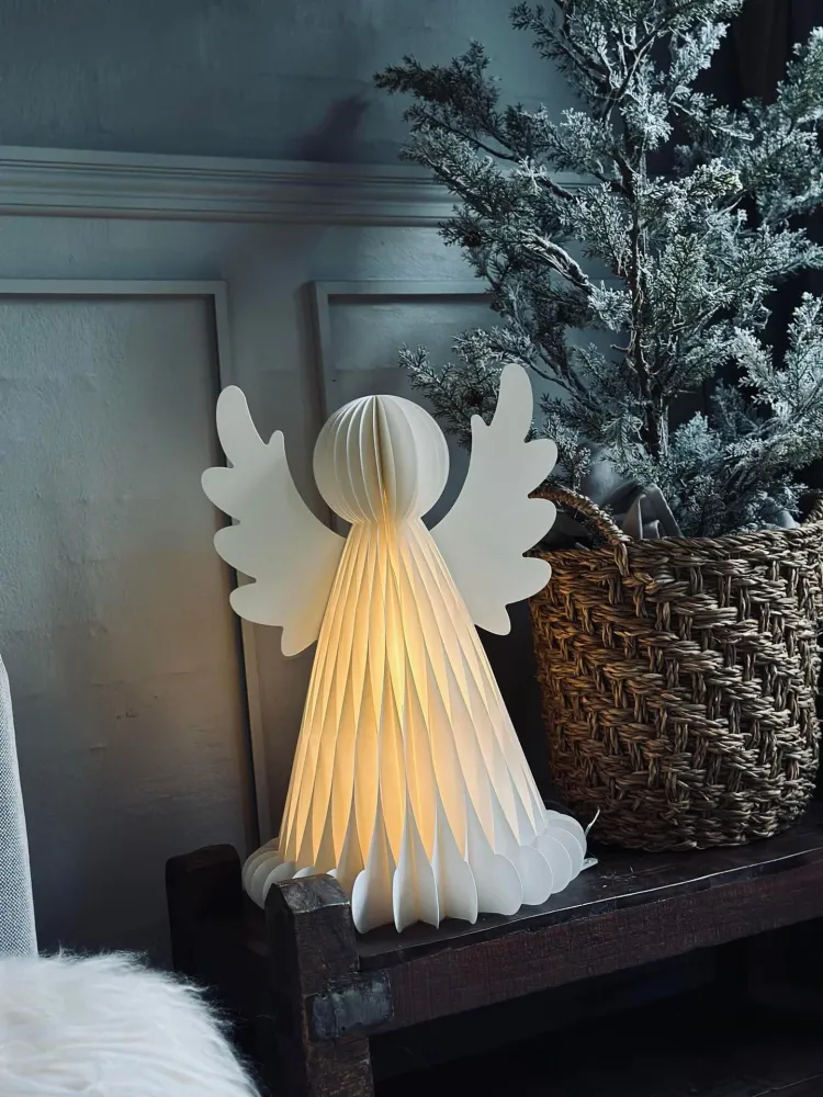 Engler med LED-lys - 50 cm