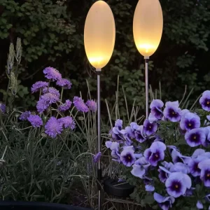 Havelampe JUNA med solar