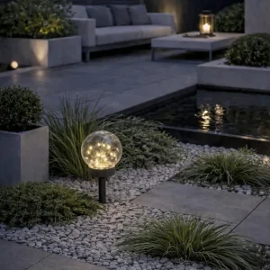 Kule med 20 LED-lys – Solar