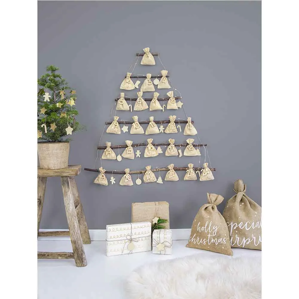 Advent Kalender Gaveposer 24 stk.