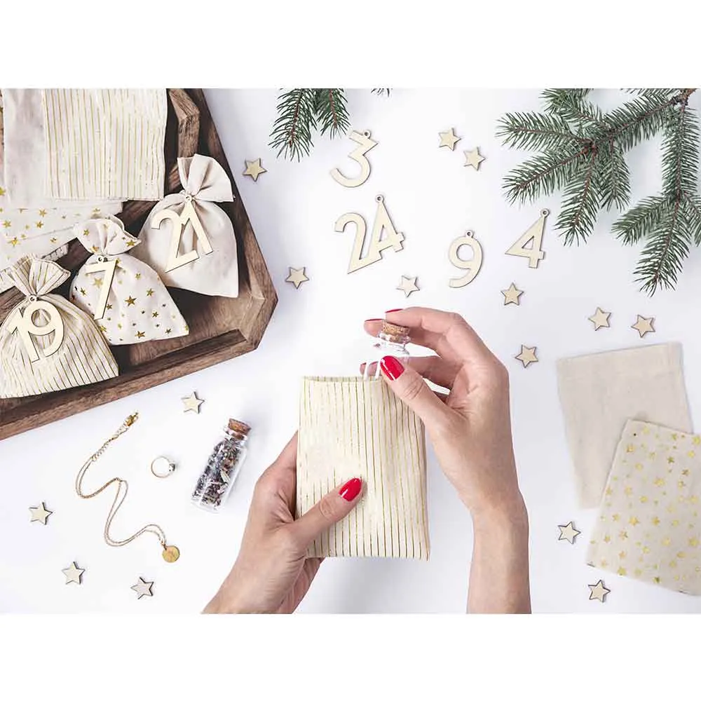 Advent Kalender Gaveposer 24 stk.