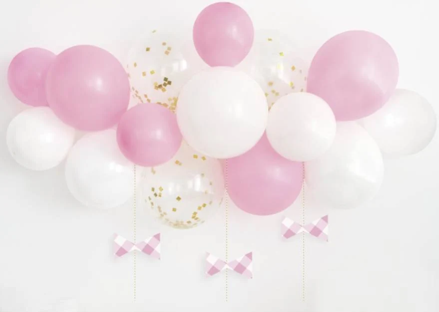 Ballongbue, Rosa og Hvit